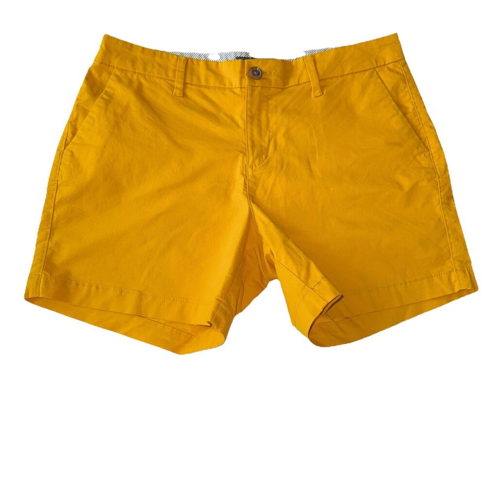Old Navy Women's Everyday Shorts, Size 6 Yellow Pocket Summer Lightweight